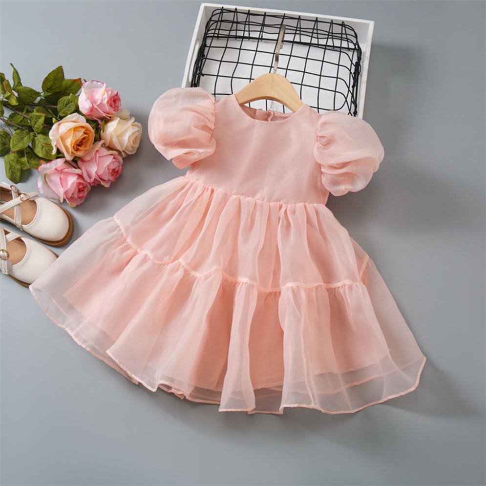 Summer Loving Kids Clothing - ชุดเด็กทารก ชุดงานแต่งงาน ชุดเด็กผู้หญิง ชุดเดรสลูกไม้ กระโปรงบัลเลต์ ผ้าตาข่าย