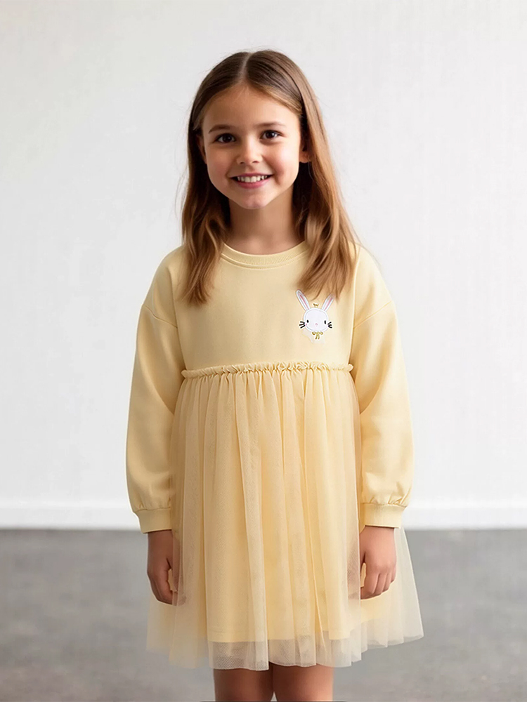 Summer Loving Kids Clothing - ลิตเติ้ลมีเวนเสื้อผ้าเด็กฤดูร้อน 2026 ใหม่การ์ตูนกระต่ายชุดผ้าฝ้ายเสื้อผ้าเด็กชุดเดรสน่ารักสำหรับเด็ก 2-7 ปี