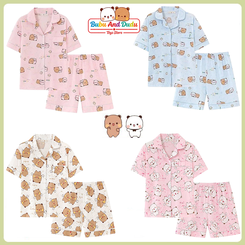 Summer Edit Clothing - ชุดนอนแพนด้า บูบู และ ยี่เอ๋อ ลายแพนด้า บูบู