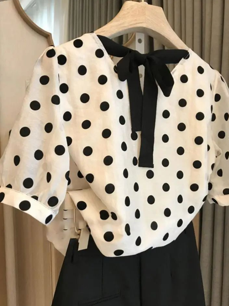 Polka Dot เสื้อผู้หญิงฤดูร้อน  - Summer Clothing Holiday บทวิจารณ์และราคา
