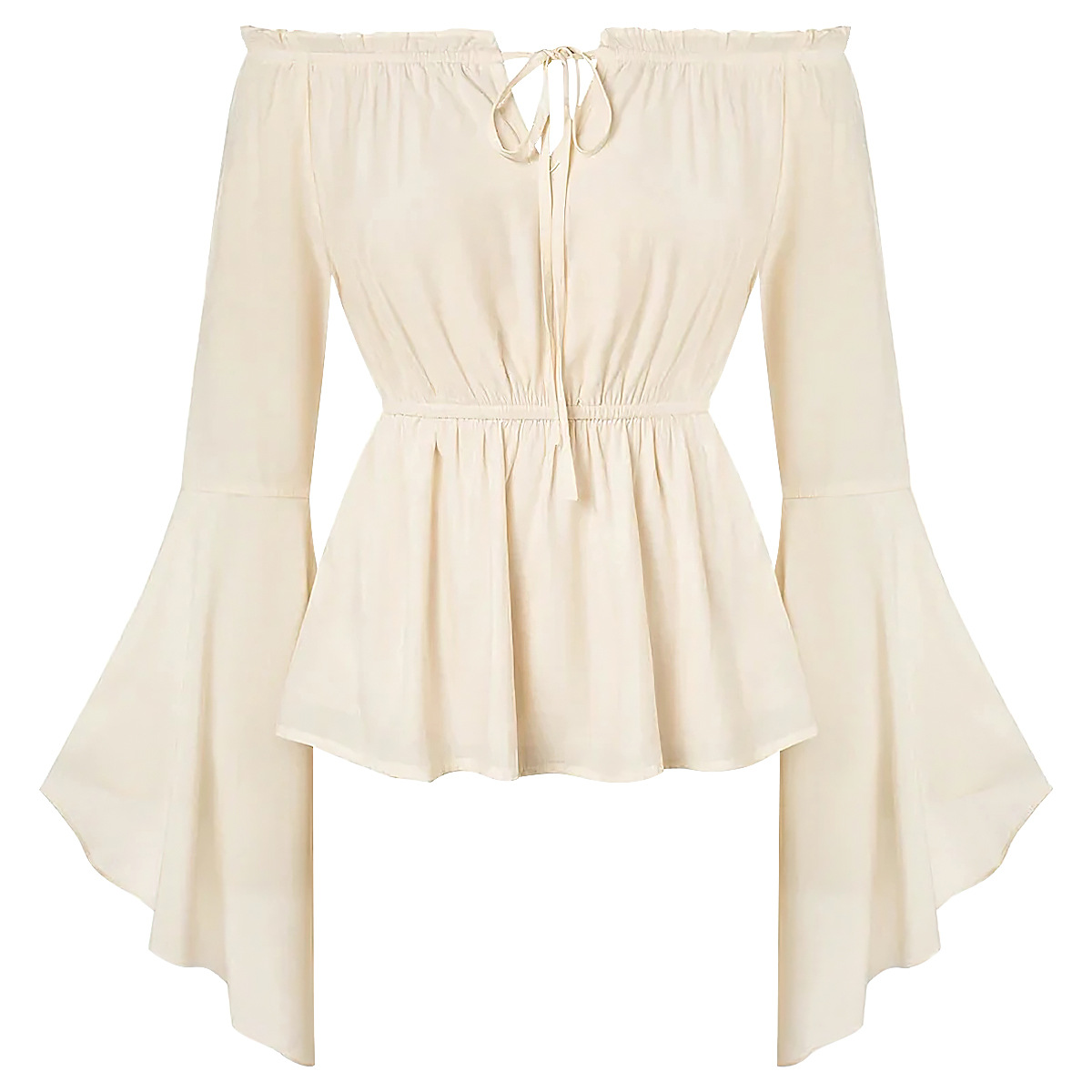 เสื้อคลุมสไตล์ยุคกลางแบบเปิดไห - Off Shoulder Blouse บทวิจารณ์และราคา