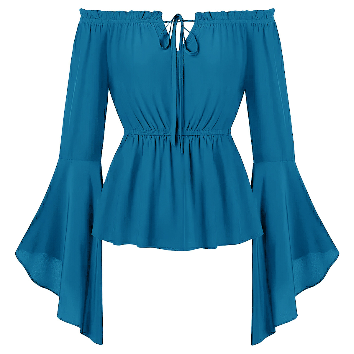 เสื้อคลุมสไตล์ยุคกลางแบบเปิดไห - Off Shoulder Blouse บทวิจารณ์และราคา