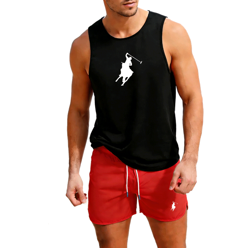 ชุดเสื้อกั๊กและกางเกงขาสั้นฤดู - Summer Clothing Men บทวิจารณ์และราคา