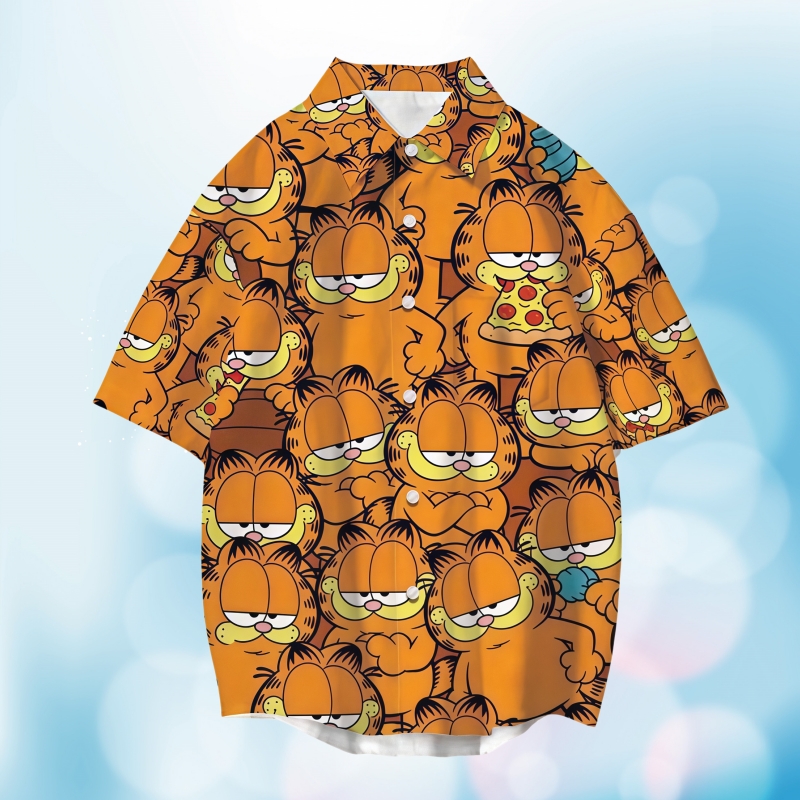 เสื้อการ์ฟิลด์ลายการ์ตูนน่ารัก - Summer Clothing Holiday บทวิจารณ์และราคา