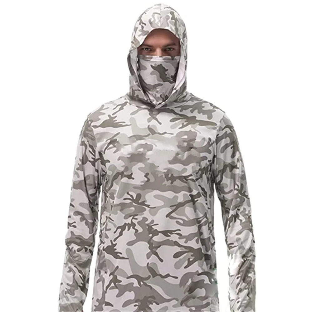 เสื้อฮู้ดตกปลาสำหรับผู้ชาย ลาย - Summer Clothing Men บทวิจารณ์และราคา