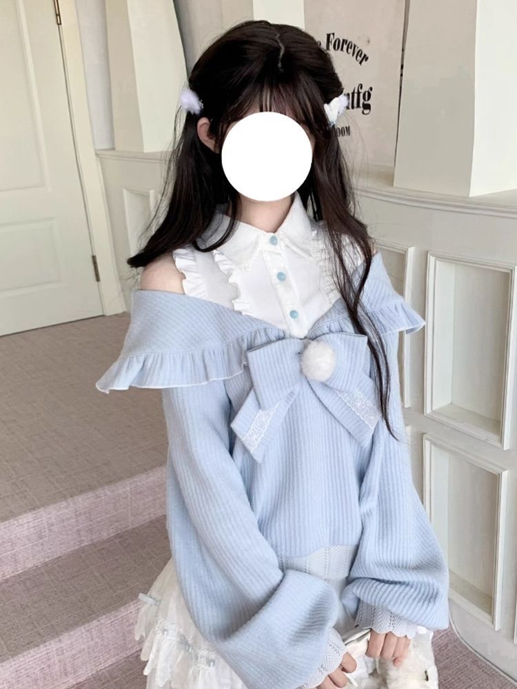 ชุดเซ็ต 2 ชิ้นสไตล์สาวหวานน่าร - Off Shoulder Blouse บทวิจารณ์และราคา