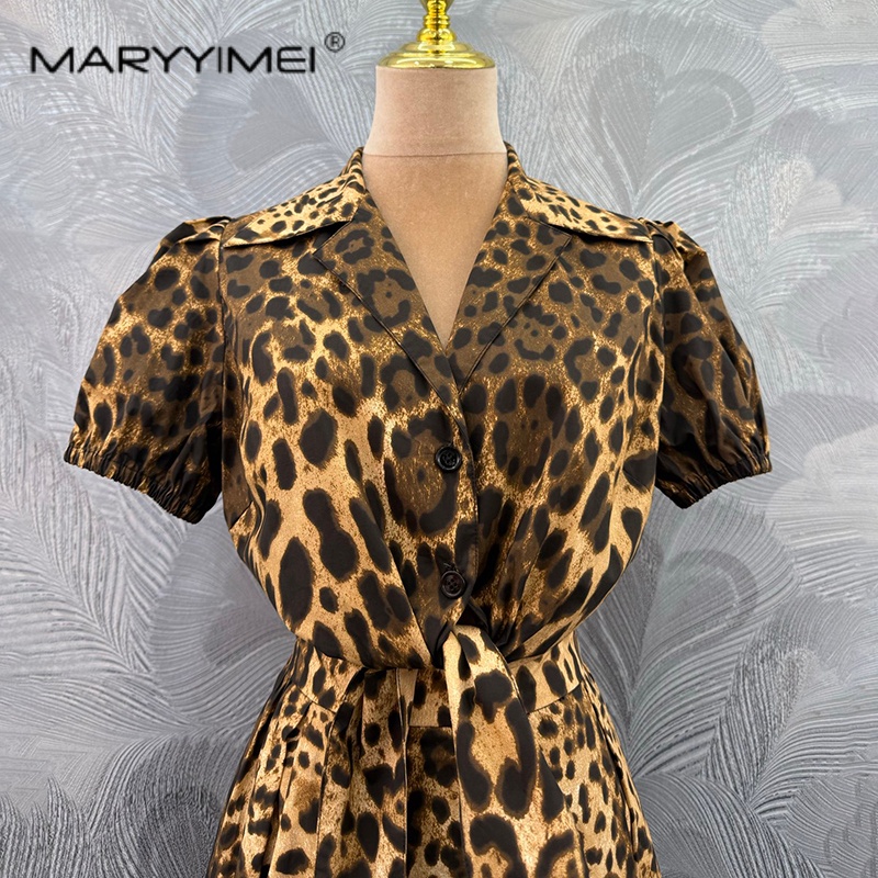 ชุดกระโปรงสั้นผู้หญิงลายเสือดา - Summer Edit Clothing บทวิจารณ์และราคา