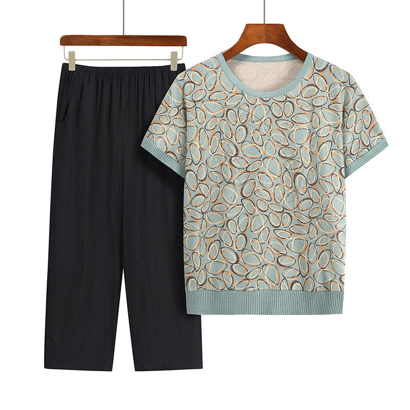 ชุดสูทสองชิ้นแบบลำลองสำหรับคุณ - Summer Clothing For 70 Year Old Woman บทวิจารณ์และราคา