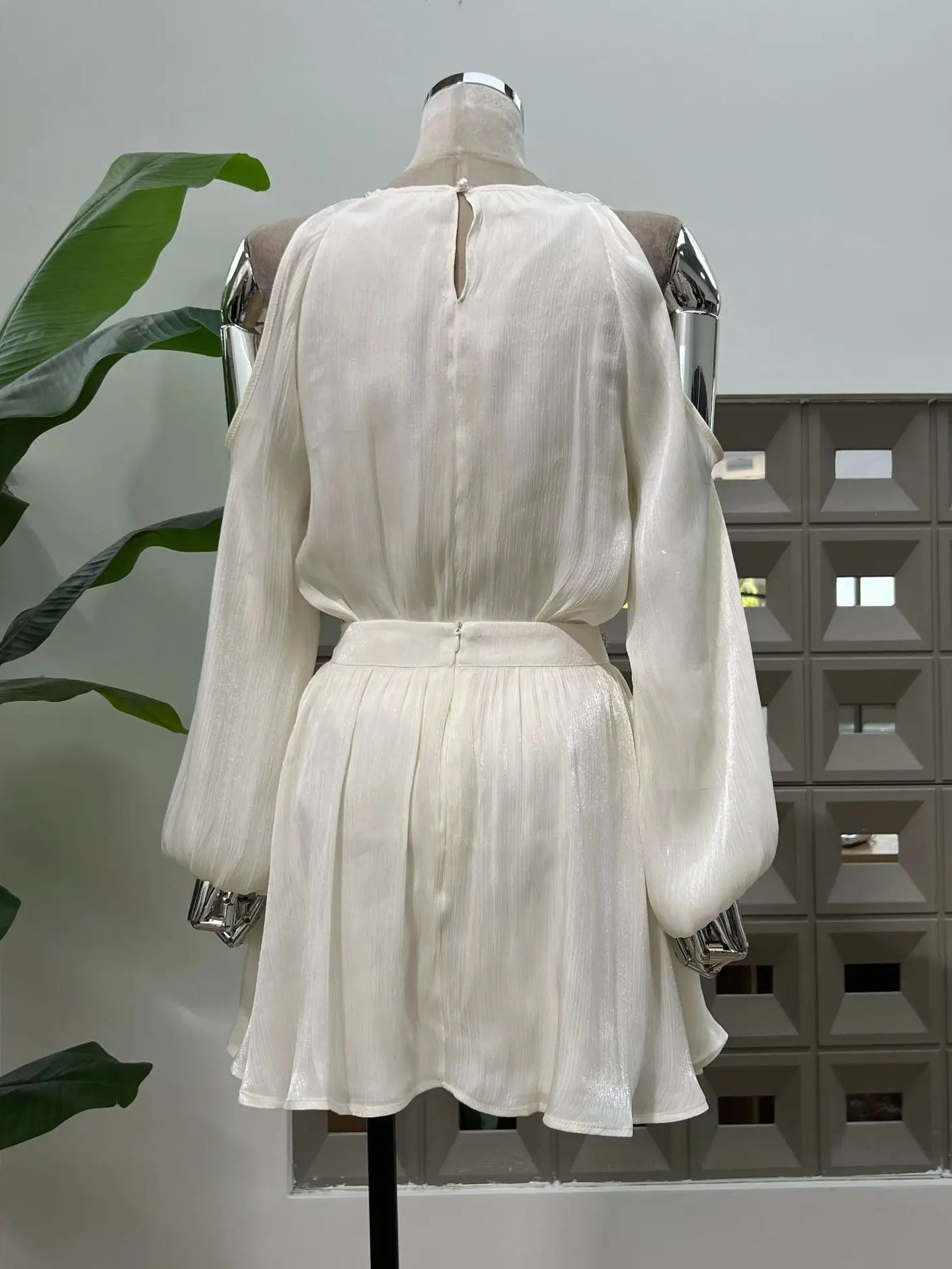 ชุดเดรสสองชิ้นสำหรับผู้หญิง เส - Off Shoulder Blouse บทวิจารณ์และราคา