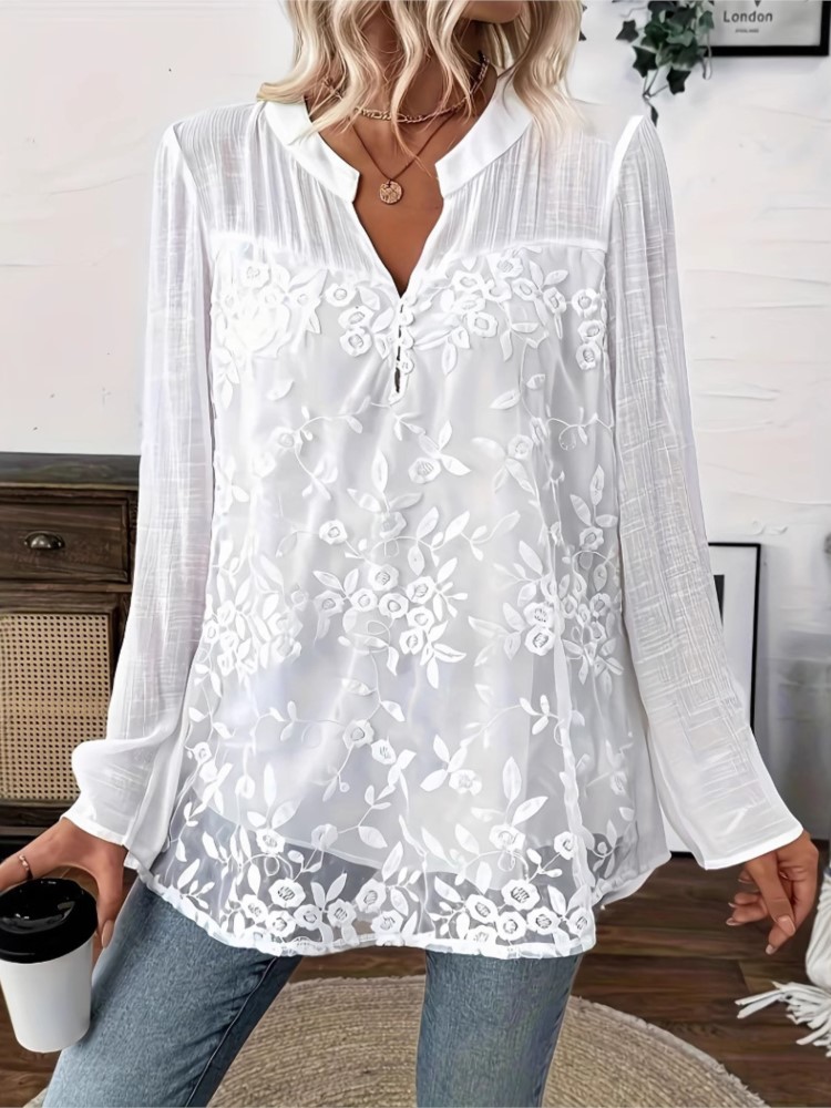 แฟชั่นเสื้อลูกไม้สีขาวสําหรับผ - Summer Clothing Holiday บทวิจารณ์และราคา