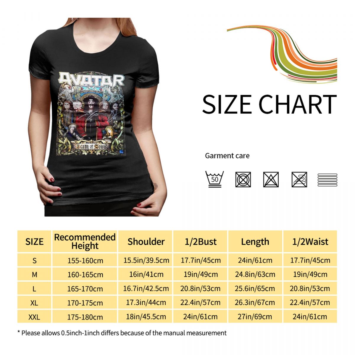 เสื้อยืดผู้หญิงลายอวาตาร์คุณภา - Summer Clothing Essentials Women บทวิจารณ์และราคา