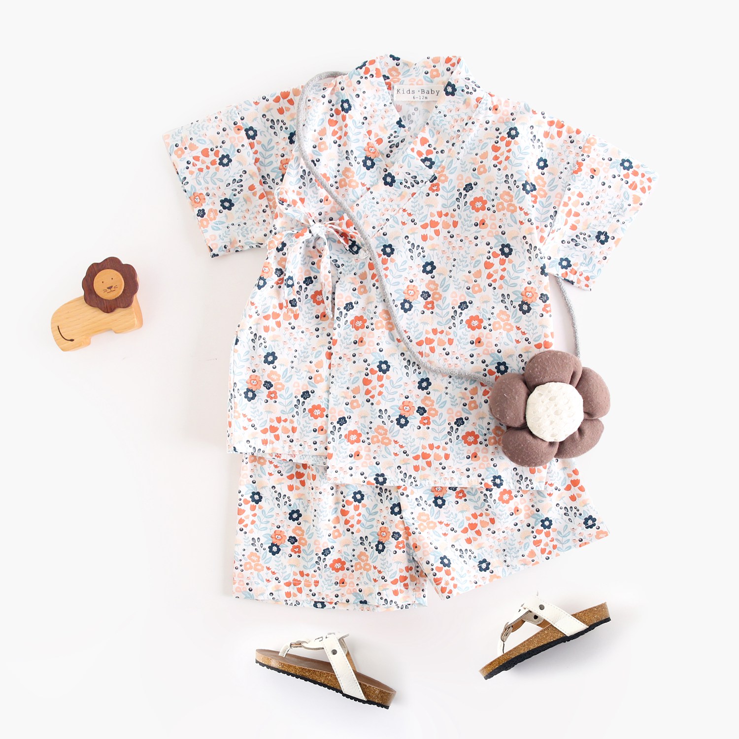 ชุดเสื้อผ้าเด็กเล็ก 2 ชิ้น ลาย - Summer Loving Kids Clothing บทวิจารณ์และราคา