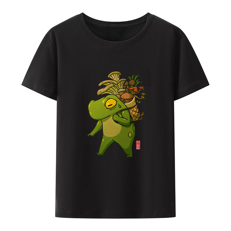 เสื้อยืดลายกบน่ารักทำงานศิลปะโ - Summer Clothing Essentials Women บทวิจารณ์และราคา