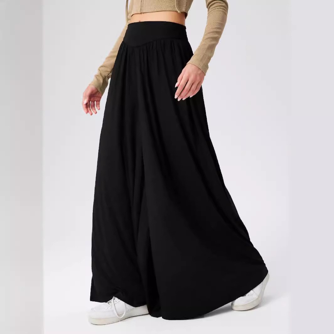 กางเกงขายาวเอวสูงน้ำหนักเบาสำห - Summer Clothing Essentials Women บทวิจารณ์และราคา
