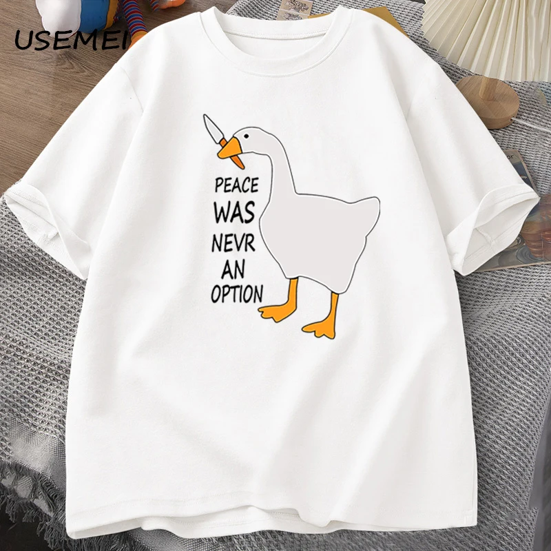 เสื้อยืด Goose Peace Was Never - Summer Clothing Options บทวิจารณ์และราคา
