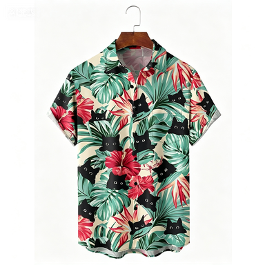เสื้อเชิ้ตลายดอกไม้สไตล์ฮาวายส - Summer Clothing Holiday บทวิจารณ์และราคา