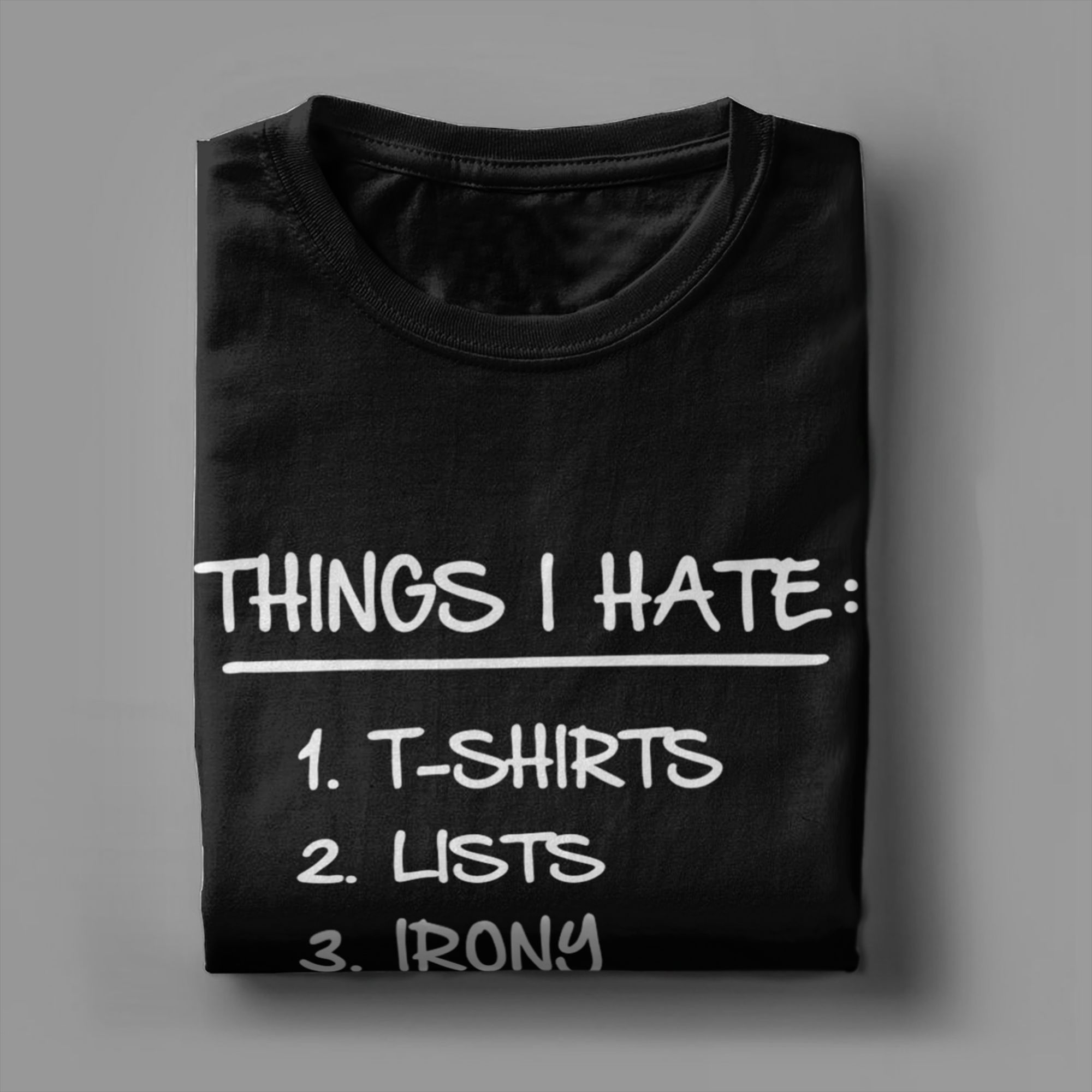 เสื้อยืดลายข้อความ 