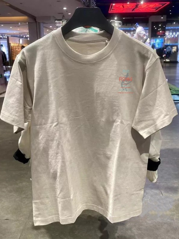 เสื้อยืดแขนสั้นผ้าฝ้ายแท้ทรงหล - Summer Clothing Outlet บทวิจารณ์และราคา