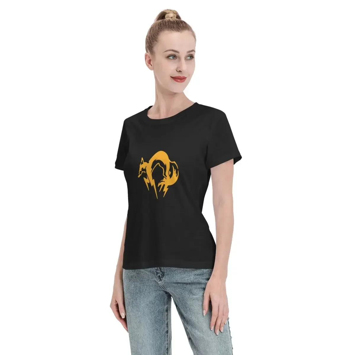 เสื้อยืด Metal Gear Solid Fox  - Summer Clothing Essentials Women บทวิจารณ์และราคา