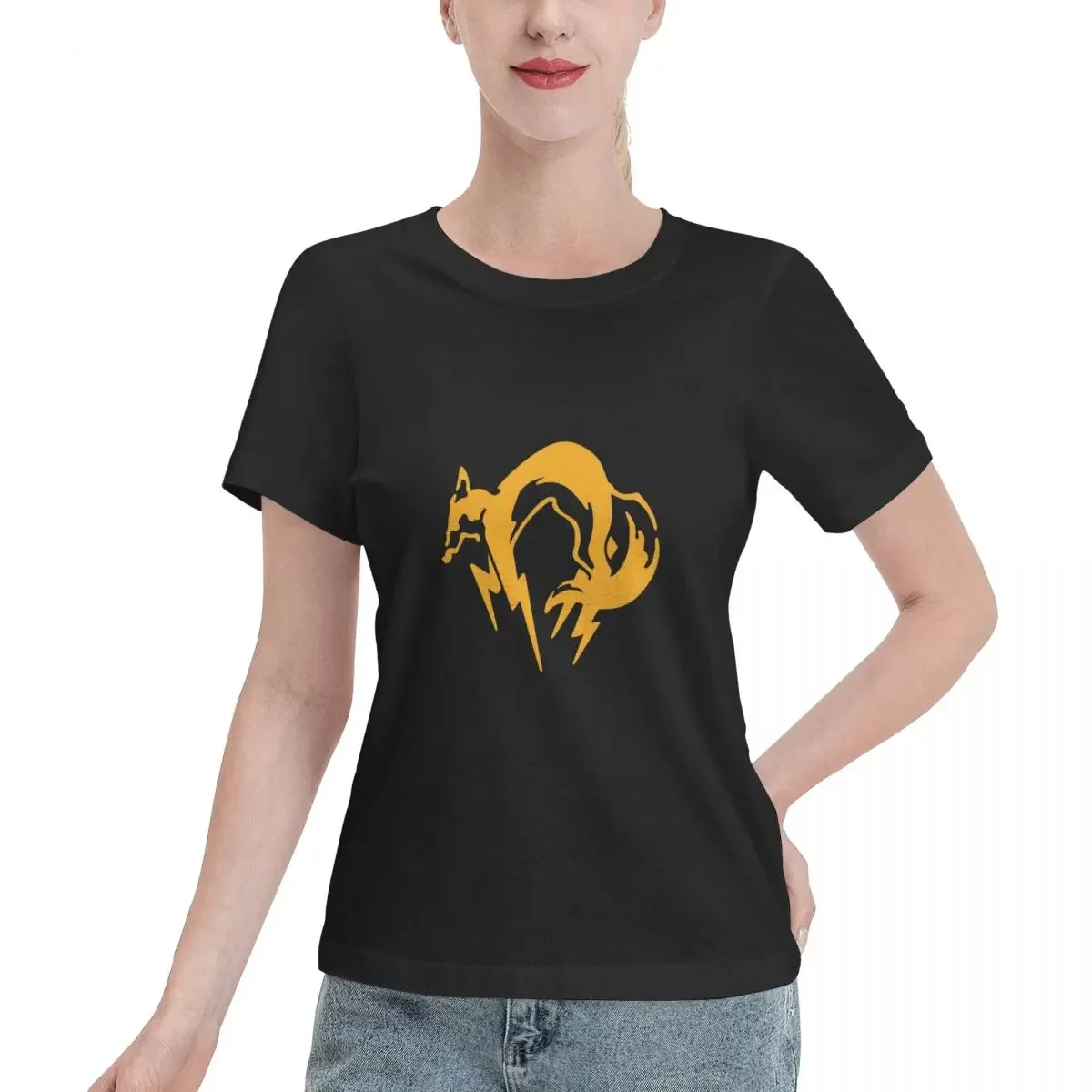 เสื้อยืด Metal Gear Solid Fox  - Summer Clothing Essentials Women บทวิจารณ์และราคา