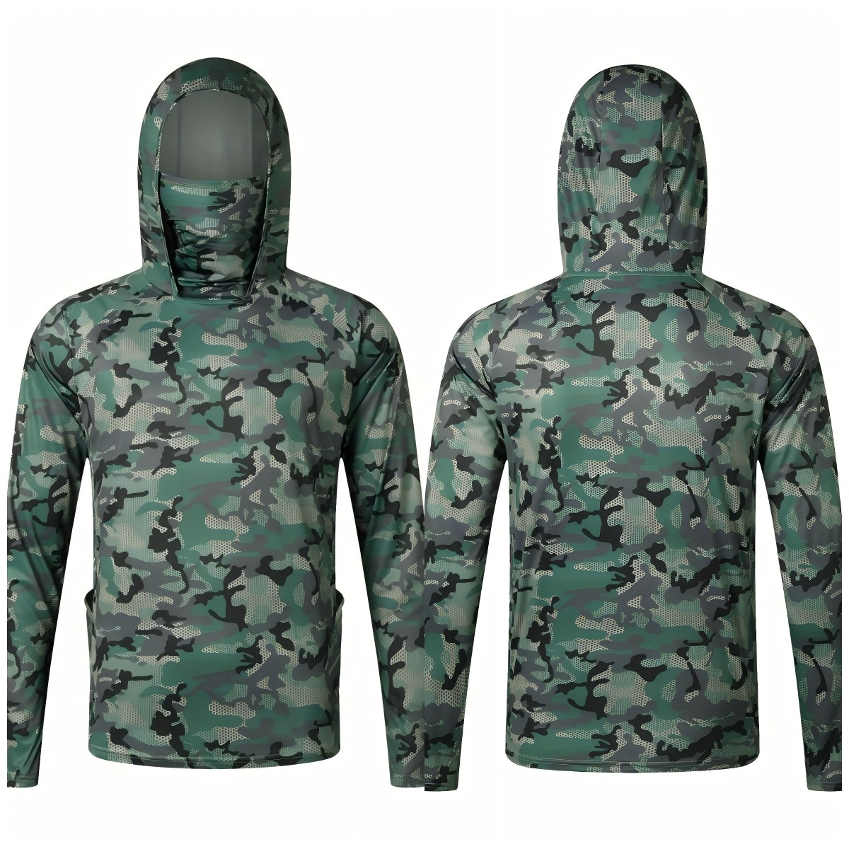 เสื้อยืดแขนยาวลายพรางสำหรับผู้ - Summer Clothing Men บทวิจารณ์และราคา